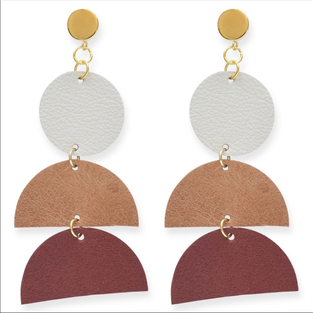 NEW🌟 Boho Genuine Leather earrings
